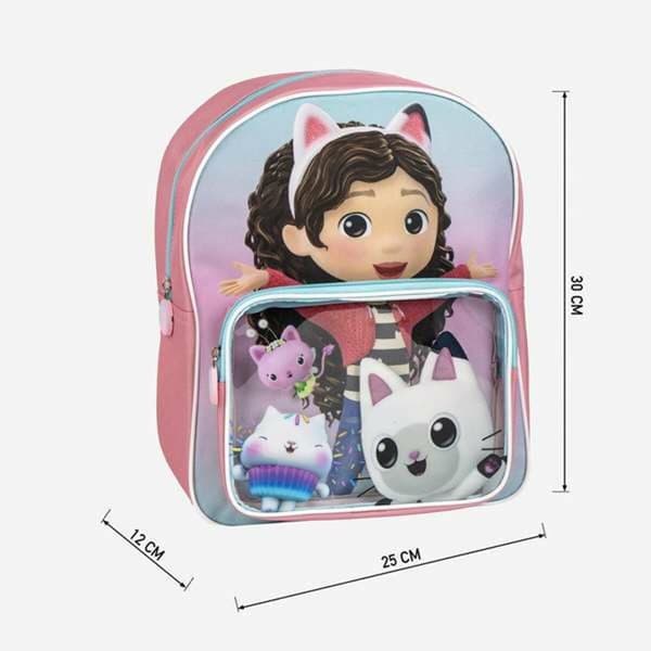 Skoletaske Gabby's Dollhouse Pink