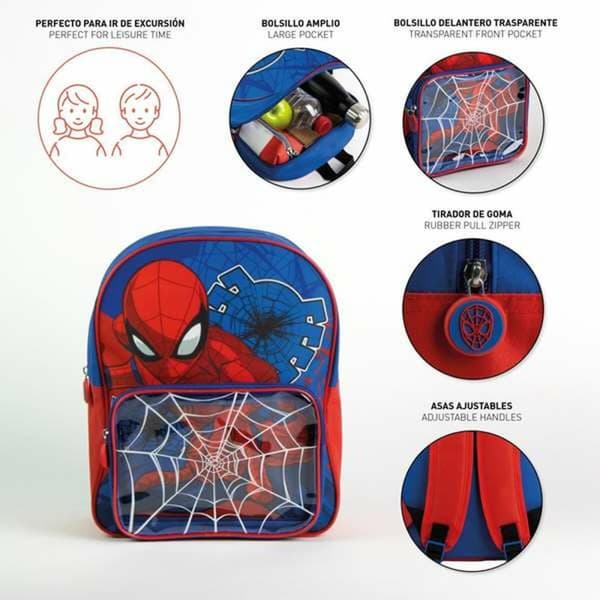 Koululaukku Spider-Man Tummansininen