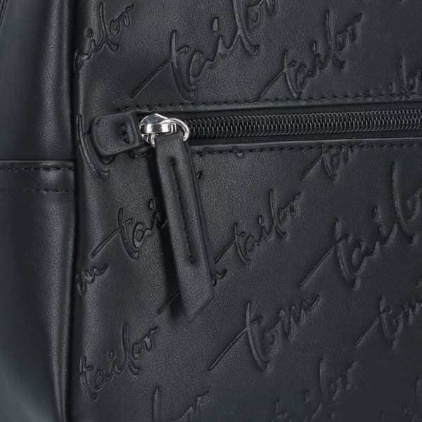 Ryggsäck - TOM TAILOR - Denice - Dam - Svart - 26,5 cm - Urban stil