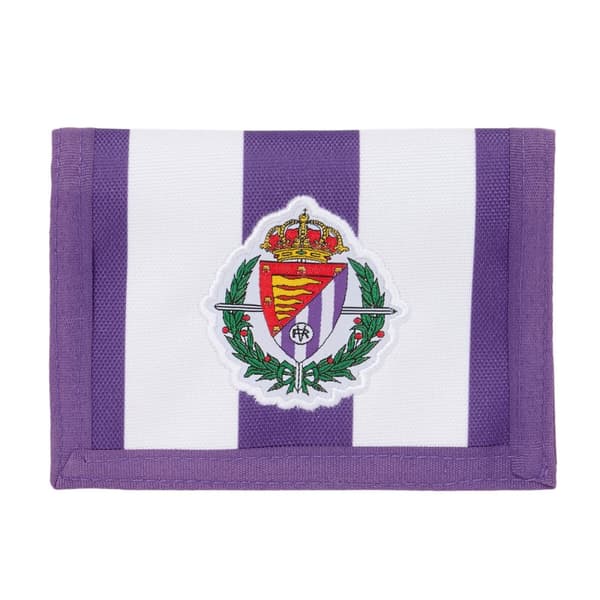 Unisex plånbokshållare Real Valladolid C.F. Vit Purpur