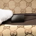 Miniatyrbilde 6 av 10: Pre-owned Gucci GG Canvas Jackie Backpack Brown