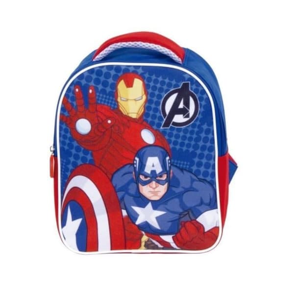 Skolryggsäck Marvel Avengers med Captain America och Iron Man