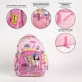 Miniatyrbillede 7 af 11: Skoletaske Barbie Fuchsia 34 x 5,5 x 44 cm