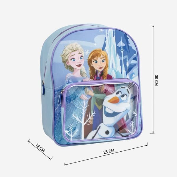 Skolebag Frozen Blå 25 x 31 x 14 cm