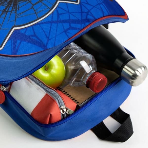 Skoletaske Spider-Man Mørkeblå 25 x 31 x 14 cm