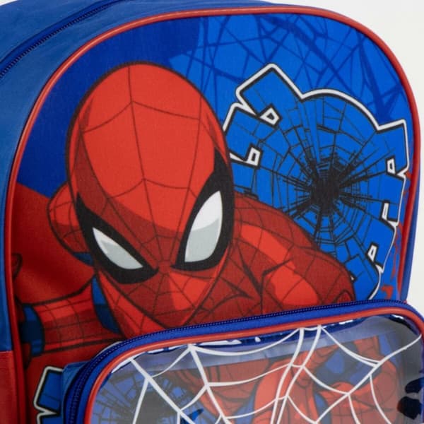 Skoletaske Spider-Man Mørkeblå 25 x 31 x 14 cm