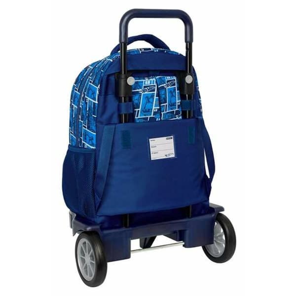 Skolväska med hjul Hot Wheels Sonny 33 x 45 x 22 cm