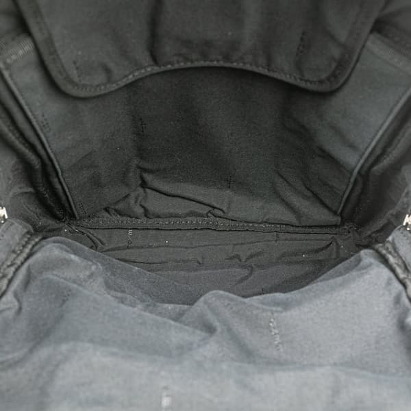 Pre-owned Fendi Zucca Canvas and Nylon Multi Pocket Backpack Brown
