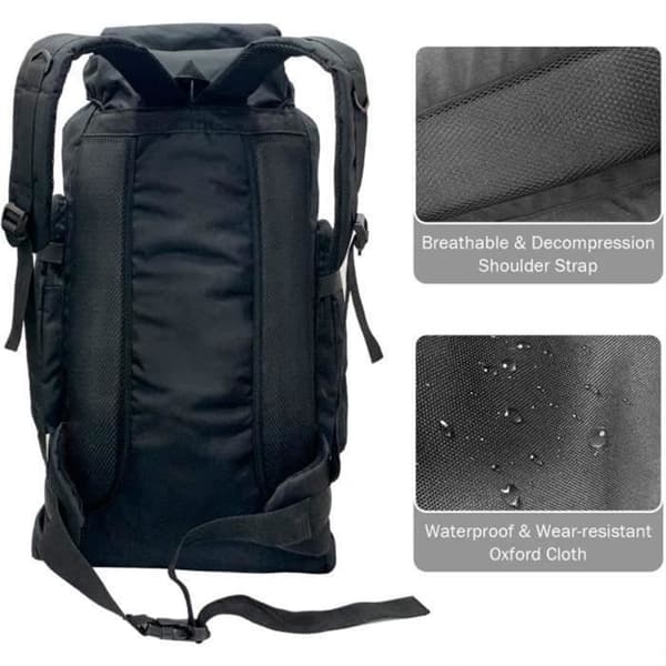 Militärstil ryggsäck 60L utomhus militär taktisk camping vandring trekking ryggsäck vandring camping