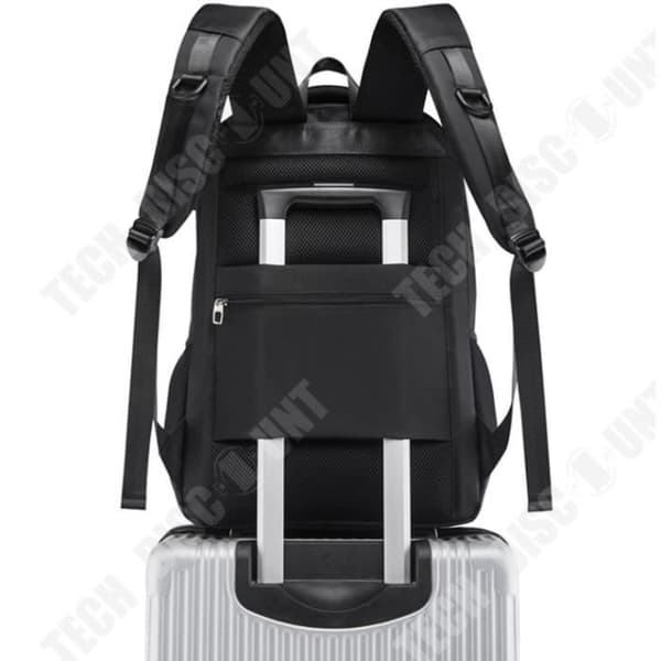 TD® Business Laptop Ryggsäck 17 tum med USB-laddningsport Vattentät skolväska College Satchel Work Travel Laptopväska