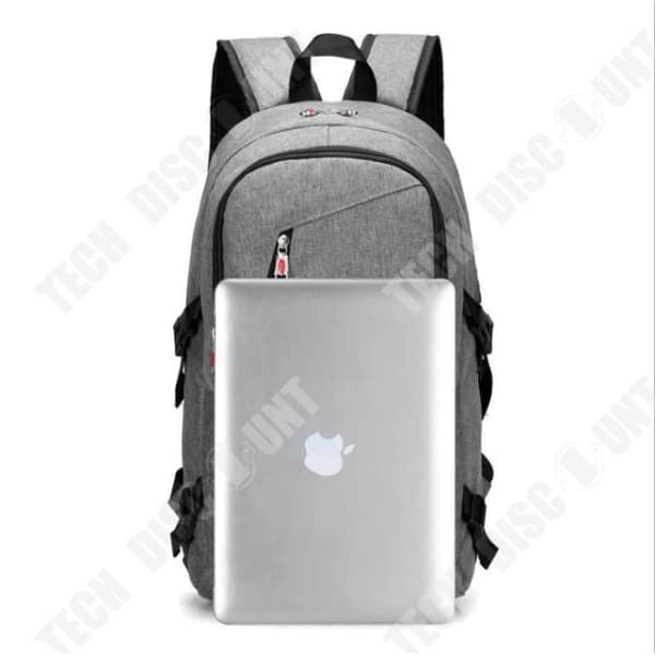 TD® Laptop Ryggsäck Fodral med Anti-Shock USB-uttag 48*26*13CM