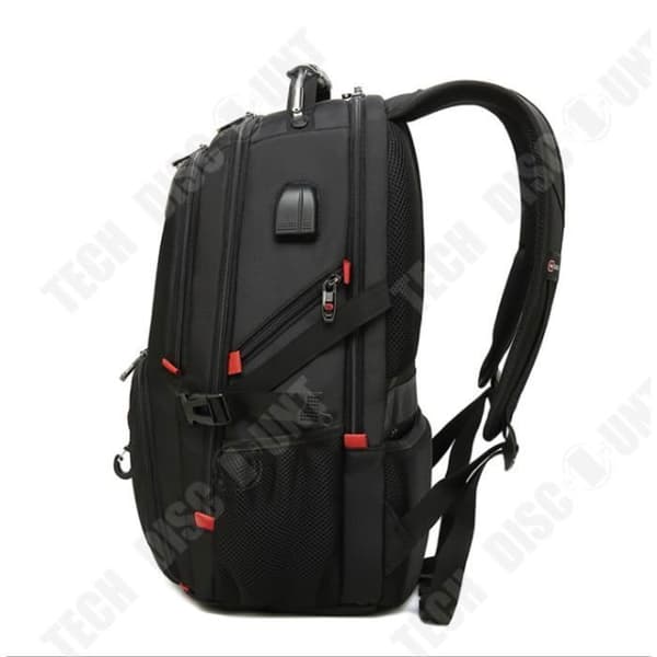 TD® Black Logo Ryggsäck PC/MAC/16'' - Svart