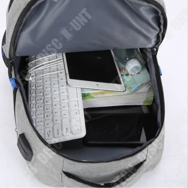 TD® Laptop Ryggsäck 17,3 tum Vattentät Laptop Väska Ryggsäckar med stor kapacitet Reseryggsäck med laddning