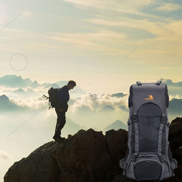 Ryggsäck - TD - TD®60L - Vattentät - Nylon - 60 liter