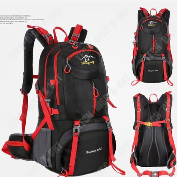 TD® Outdoor bergsklättringsväska camping vattentät sportryggsäck 50L vandringsryggsäck stor kapacitet ryggsäck