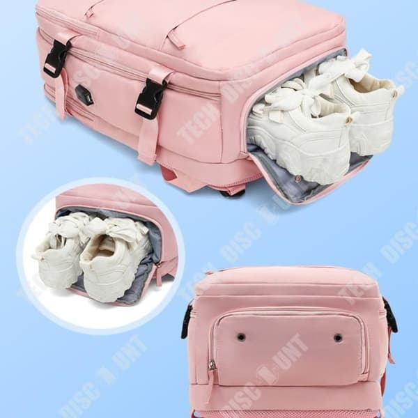 TD® Girls' ryggsäck super stor kapacitet multifunktionell korta affärsresor vattentät mamma ryggsäck