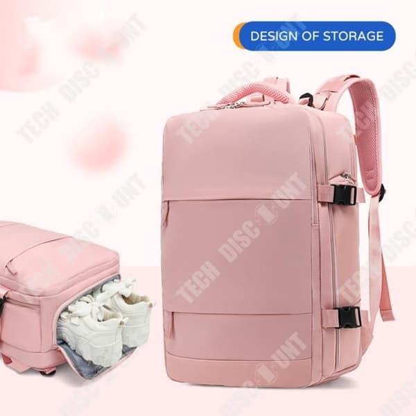 TD® Girls' ryggsäck super stor kapacitet multifunktionell korta affärsresor vattentät mamma ryggsäck