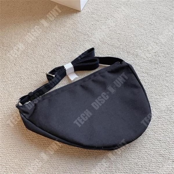 TD® nylon canvas fanny pack fritids armhåla väska halvmåne väska Messenger bag samma stil för män och kvinnor