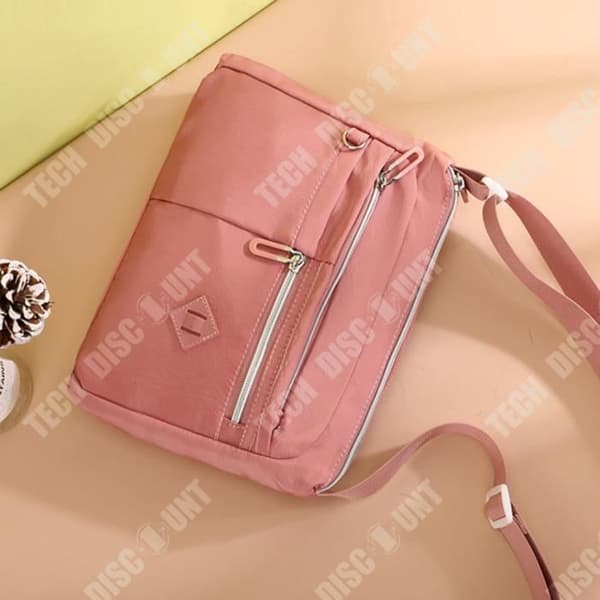 TD® Nytt mode enkel axelväska, stor kapacitet, mångsidig, vattentät ryggsäck Messenger Bag Nylonväska