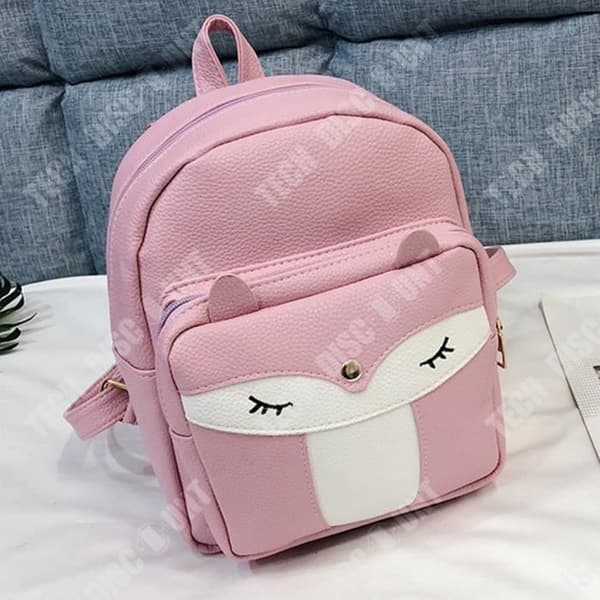 TD® Kvinnors Little Fox Ryggsäck Skolväska Personlig och fashionabel Trendig Mångsidig