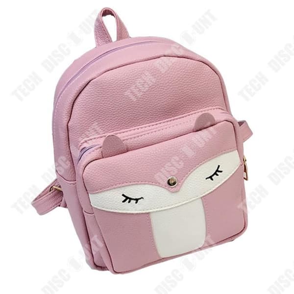TD® Kvinnors Little Fox Ryggsäck Skolväska Personlig och fashionabel Trendig Mångsidig
