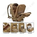 Miniatyrbild 2 av 4: TD® Outdoor Mountaineering Ryggsäck Multifunktionell Taktisk Militär Ryggsäck Polyester Axelväska med stor kapacitet