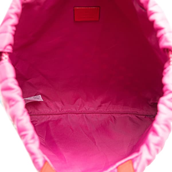 Pre-owned Gucci GG Supreme Web Star Print Children's Backpack Brown