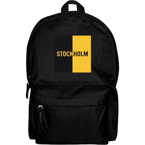 Ryggsekk i Lettvektsmateriale | Voksen-Ryggsekk Stockholm - fotball Svart Voksen