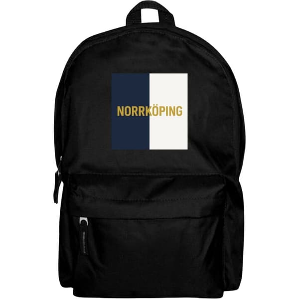 Ryggsekk i Lettvektsmateriale | Voksen-Ryggsekk Norrköping – fotball Svart Voksen