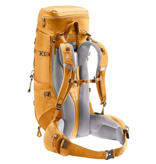 Deuter Aircontact Lite 40 + 10 keltainen-vaahtera vaellusreppu