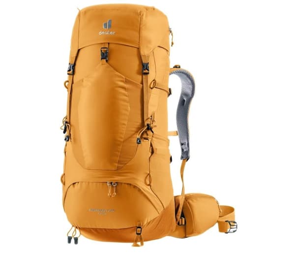 Deuter Aircontact Lite 40 + 10 keltainen-vaahtera vaellusreppu