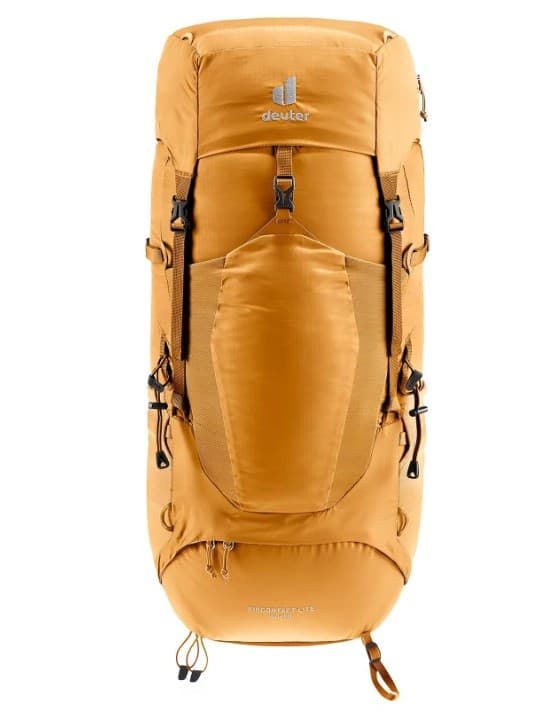 Deuter Aircontact Lite 40 + 10 keltainen-vaahtera vaellusreppu