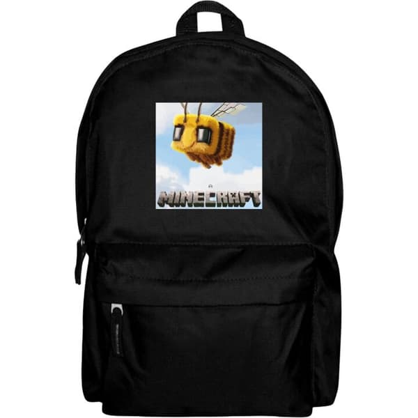 Ryggsekk i Lettvektsmateriale | Voksen-Ryggsekk A Minecraft Movie Svart Voksen