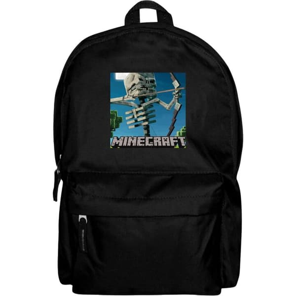 Ryggsekk i Lettvektsmateriale | Voksen-Ryggsekk A Minecraft Movie Svart Voksen