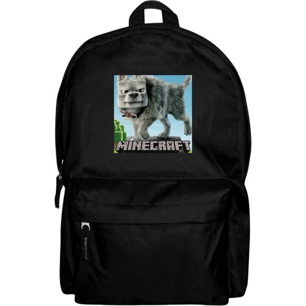 Ryggsekk i Lettvektsmateriale | Voksen-Ryggsekk A Minecraft Movie Svart Voksen