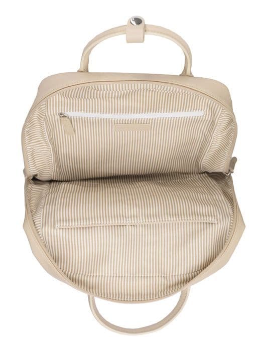 TOM TAILOR Beige fritidsryggsäck för kvinnor - Gia Backpack L 295822