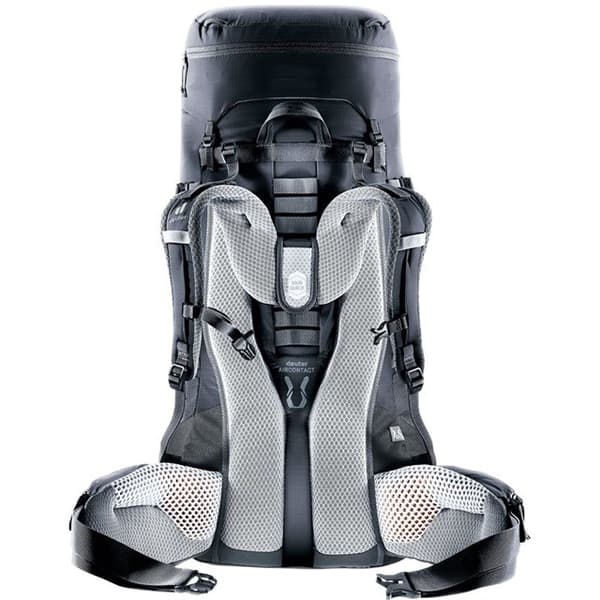 Deuter Aircontact Lite 45 + 10 SL vandringsryggsäck i svart grafit
