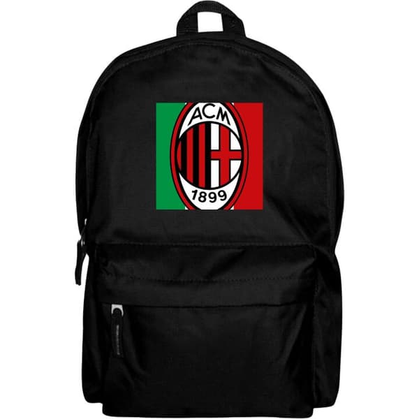 Børne-Rygsæk i Letvægtsmateriale | Praktisk og Farverig AC Milan Sort Barn