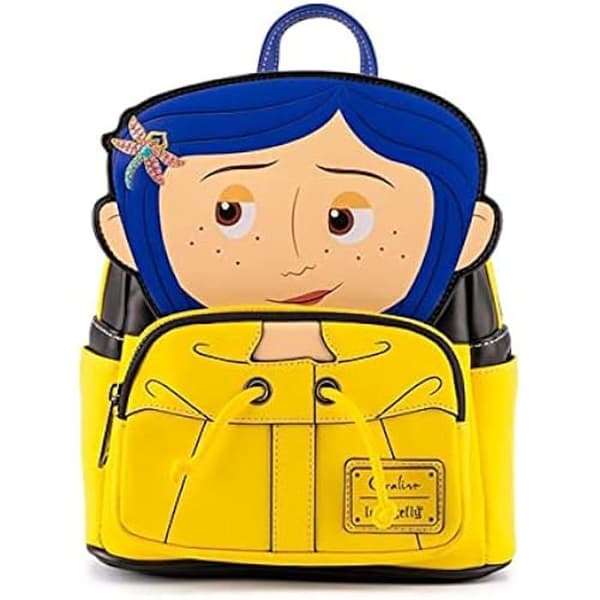 Handväska - LOUNGEFLY - Laika Coraline - Korall - Cosplay - Dubbel axelrem