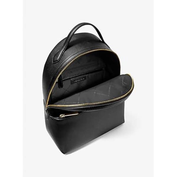 Ryggsäck - MICHAEL KORS - Sheila - Svart läder - Storlek M - Dammode