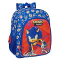 Miniatyrbild 1 av 3: Ryggsäck - Safta - Sonic Prime - 26x11x34 cm - Blå/Röd - Modern och elegant
