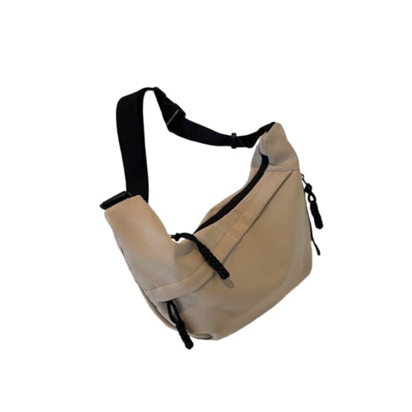 INF Snygg Khaki Oxford Tyg Crossbody Axelväska