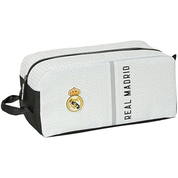 Safta Real Madrid 1:a lag 24/25 - Medium Skoväska, Multifunktion, Sport, Extracurricular, Fotboll, Bekväm och