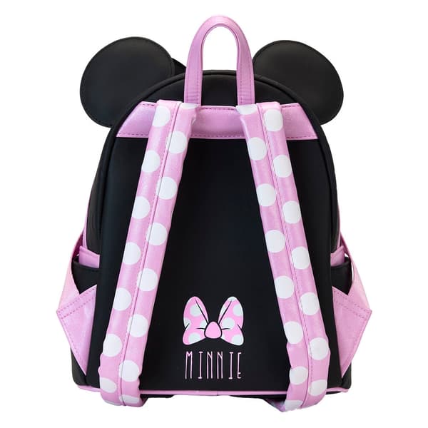 Loungefly Disney Minnie Floral Rock the Dots backpack