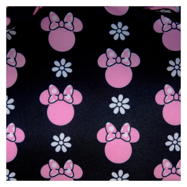 Loungefly Disney Minnie Floral Rock the Dots backpack
