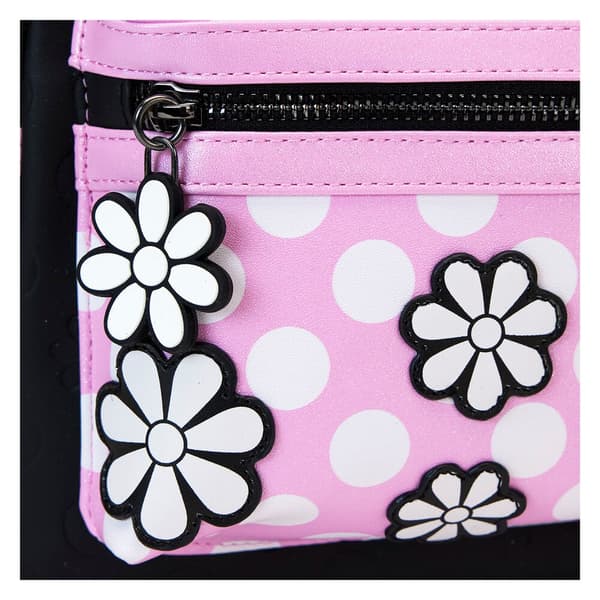 Loungefly Disney Minnie Floral Rock the Dots backpack
