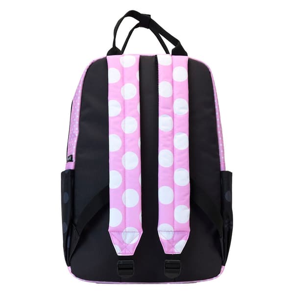 Loungefly Disney Minnie Floral Rock the Dots nylon backpack