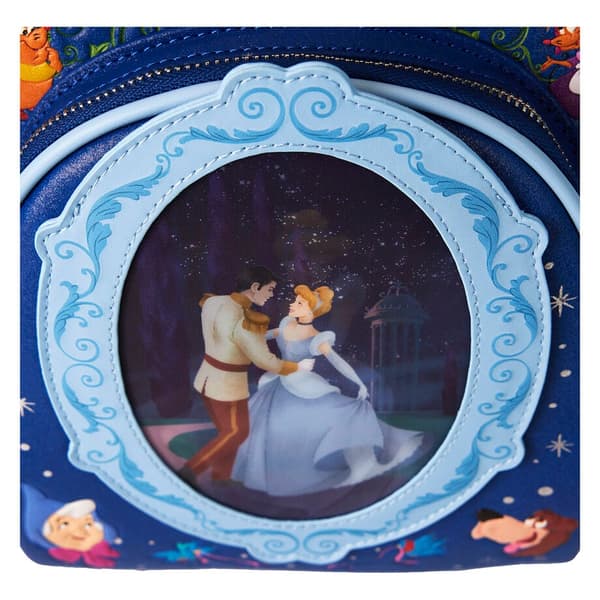 Loungefly Disney Cinderella 75th Anniversary Lenticular backpack 26cm