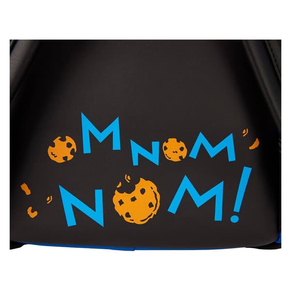 Loungefly Sesame Street Cookie Monster Plush backpack + purse