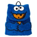 Miniatyrbilde 1 av 11: Loungefly Sesame Street Cookie Monster Plush backpack + purse